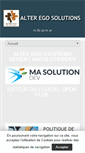 Mobile Screenshot of alter-ego-solutions.com